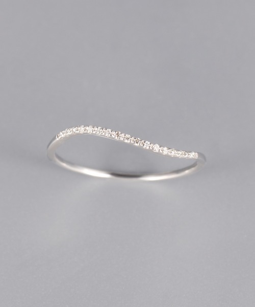 PAS TIERRA（パティエラ）の「[Briller] K10ウェーブダイヤモンド