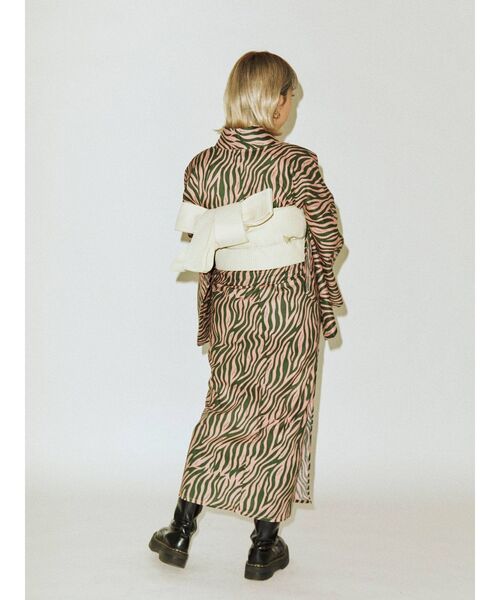 jouetie（ジュエティ）の「ゼブラロゴ浴衣（浴衣）」 - WEAR