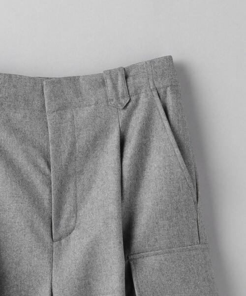 SACRA（サクラ）の「＜SACRA＞フラノウール カーゴパンツ（カーゴ