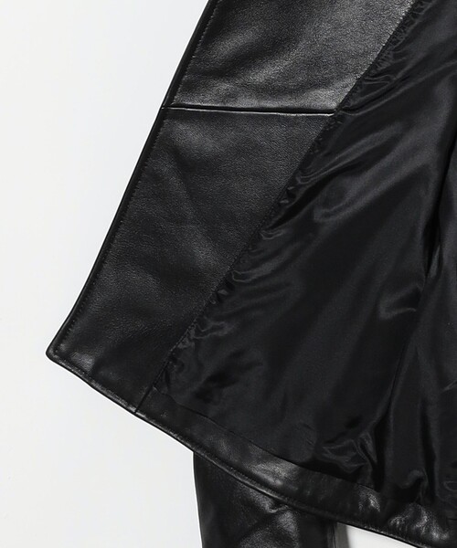 WEB限定 WARDROBE SMART】 シープ ダブル ライダースジャケット