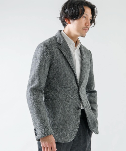 セール】『XLサイズあり』ハリスツイードジャケット（その他アウター