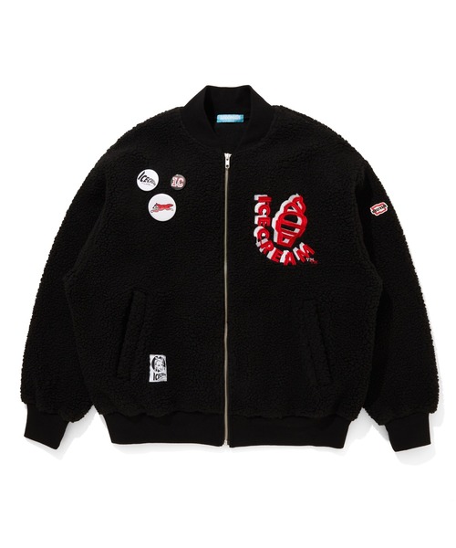 ICECREAM（アイスクリーム）の「BOA ZIP UP VARSITY JACKET RUNNING