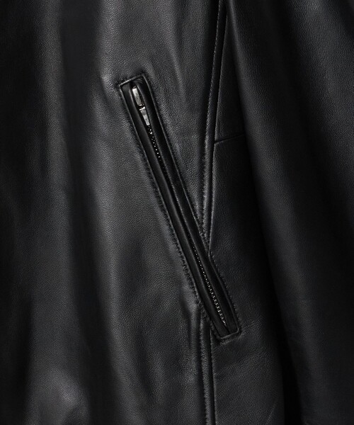 シープレザー シングル ライダース ジャケット（ライダースジャケット