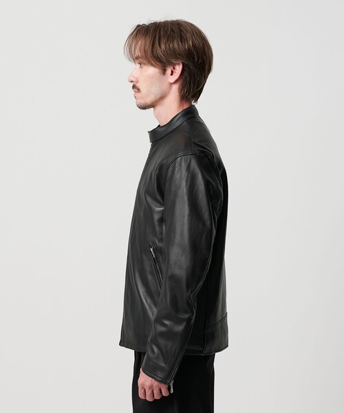 シープレザー シングル ライダース ジャケット（ライダースジャケット
