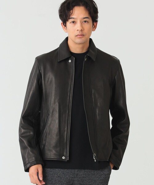 BEAMS HEART（ビームスハート）の「レザー ブルゾン（S～XL