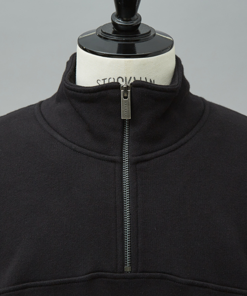 PYRENEX / ピレネックス】SAGE/ワッペンハーフZIPスウェット