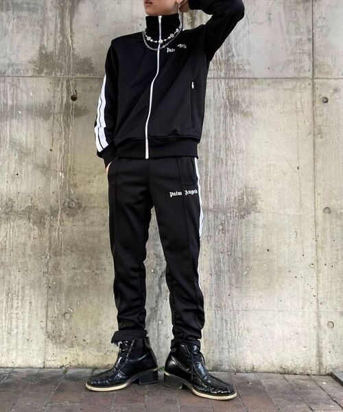 palm angels パームエンジェルスジャージセットアップ 黒Mサイズ