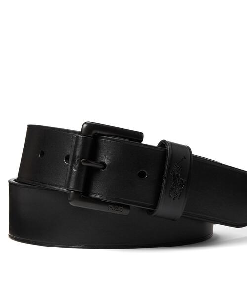 シグネチャー ポニー レザー ベルト（ベルト）｜POLO RALPH LAUREN