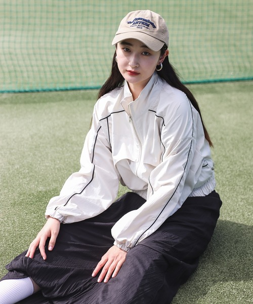 セール】配色パイピングナイロントラックジャケット（ジャージ