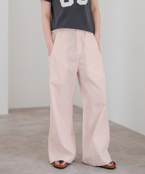 ギャザーチノ（チノパンツ）｜Spick & Span（スピックアンドスパン）の