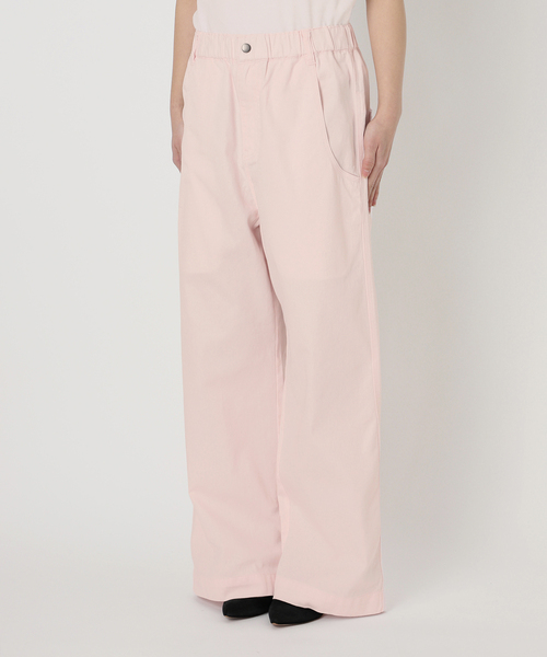 ギャザーチノ（チノパンツ）｜Spick & Span（スピックアンドスパン）の