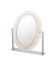 エルドラド ハリウッドミラー2 ホワイト 調光 調色 ライト付 メイク用