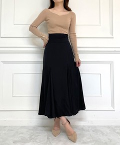 セール】WIDE PLEATS LONG SKIRT（スカート）｜CLANE（クラネ）の