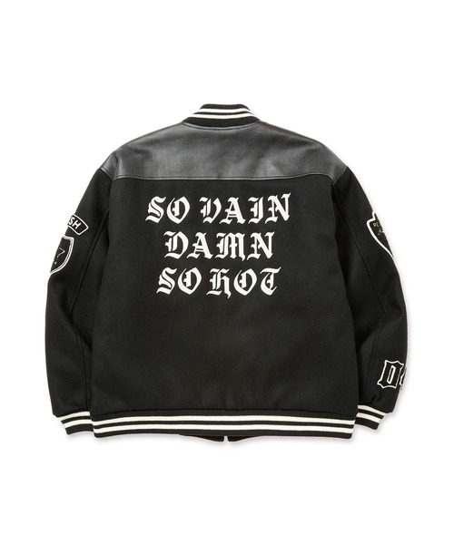 CALEE（キャリー）の「CALEE/キャリー WOOL MELTON STADIUM JUMPER