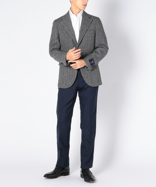 SHIPS（シップス）の「SD: 【MOON社製生地】 ヘリンボーン ツイード