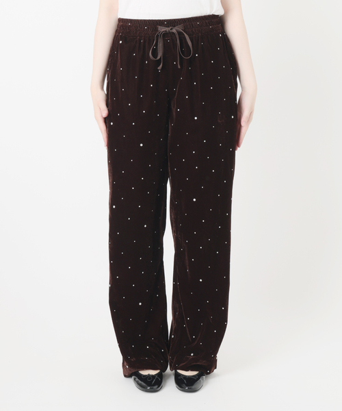 セール】COUTURE D'ADAM/クチュールドアダム Glitter PT ベロア