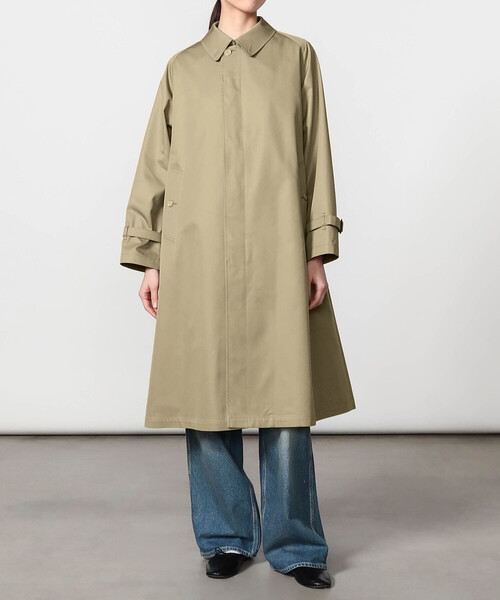 Gymphlex | ベルテッドバルマカーンコート WOMEN（ステンカラーコート