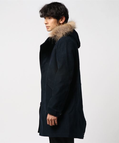 LOUNGE LIZARD 高密度モールスキンモッズコート size：1 LOUNGE LIZARD