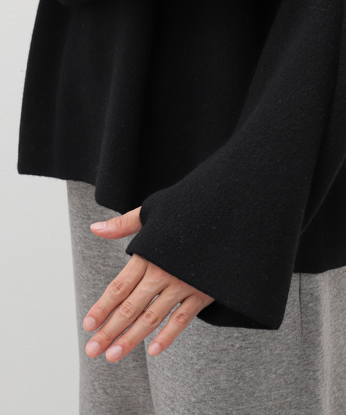 SEEALL / シーオール】OVERSIZED CREWNECK SWEATER（ニット/セーター