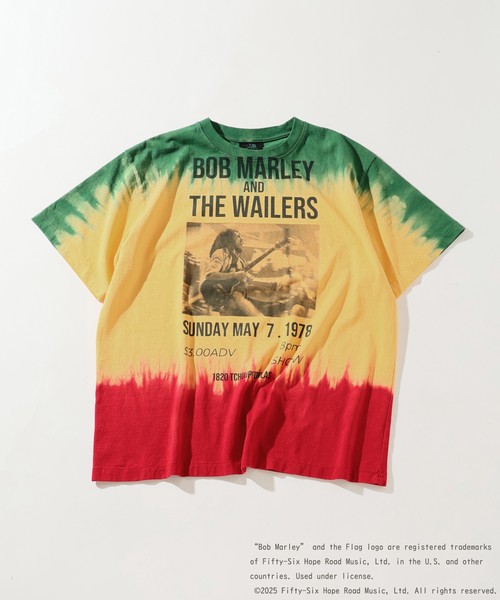 セール】BOB MARLEY / ボブ・マーリー 別注 フェードプリントTシャツ