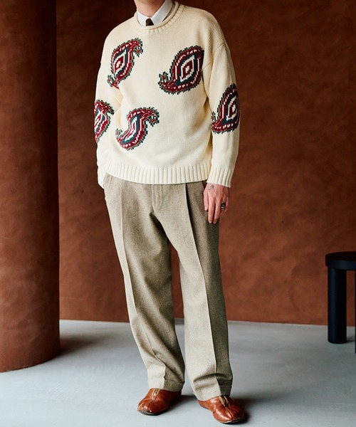 Paisely SEA Knit Sweater（ニット/セーター）｜WIND AND SEA（ウィン