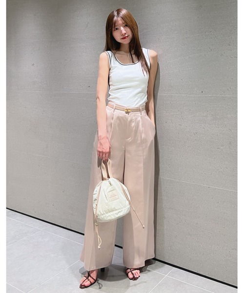 セール】サテンワイドパンツ（その他パンツ）｜SNIDEL（スナイデル）の