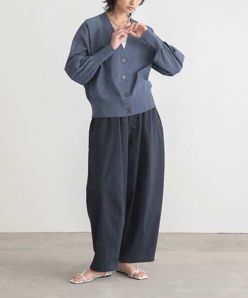 セール】[低身長/高身長向けサイズ有]速乾チノコクーンパンツ