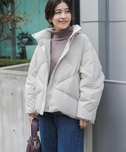 セール】グリーンダウン撥水2WAYジャケット（ダウンジャケット/コート