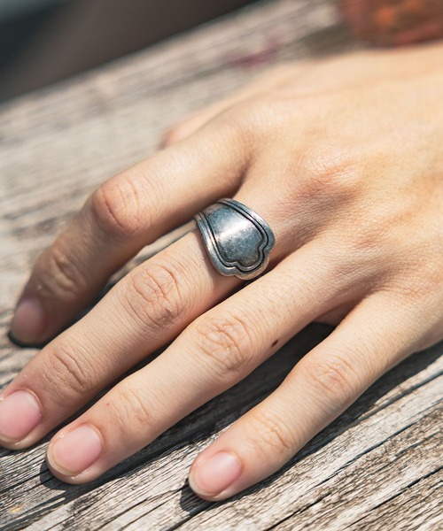 アンティーク加工シルバーリング（リング）｜niko and（ニコアンド