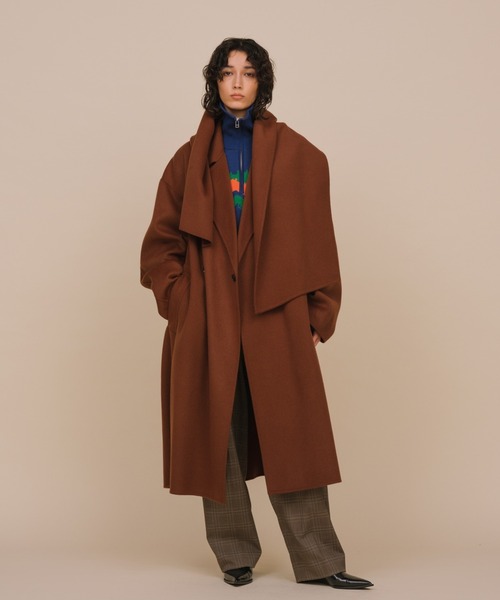 ADAM ET ROPE'（アダムエロペ）の「メリノウール ダブルフェイス