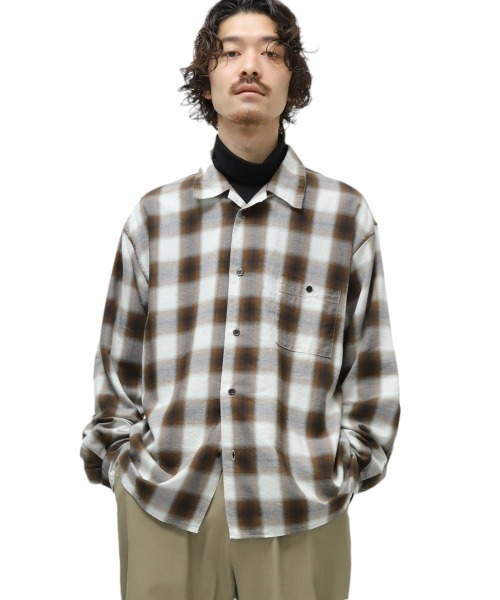marka（マーカ）の「marka / マーカ：CHECK SHIRT - organic cotton