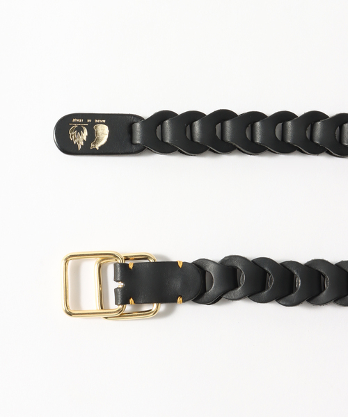 Ms BRAQUE × il micio】フルハンドダブルリングベルト（ベルト）｜m's