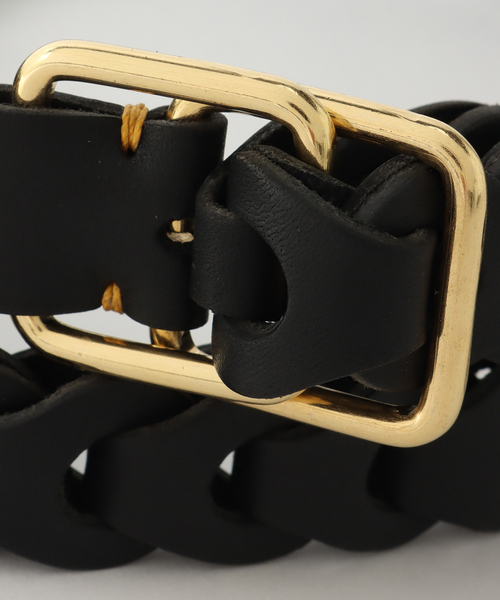 Ms BRAQUE × il micio】フルハンドダブルリングベルト（ベルト）｜m's