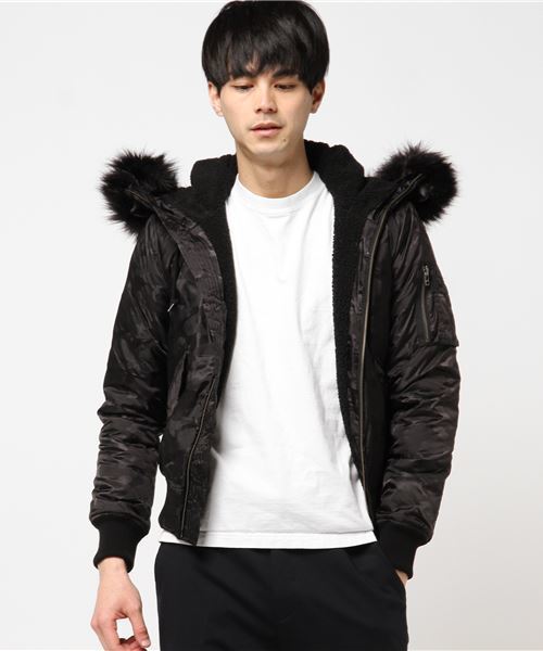 セール】カモフラタフタN-2B（ブルゾン）｜AZUL BY MOUSSY（アズール