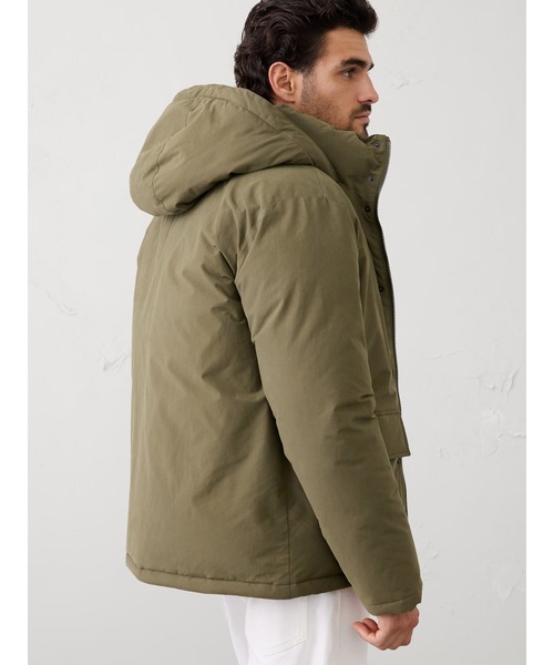 セール】◇BANANA REPUBLIC FACTORY STORE フーデッドパファー（ダウン