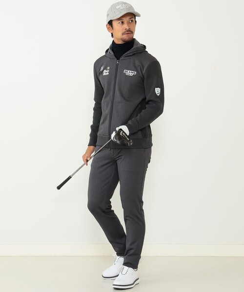 BEAMS GOLF 裏地付き防風ニットパーカー ビームスゴルフ BEAMS GOLF