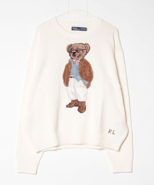 Polo ベア コットン クルーネック セーター（ニット/セーター）｜POLO