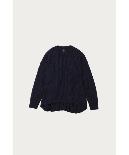 BATONER（バトナー）の「別注＜BATONER（バトナー）＞ ケーブル ニット