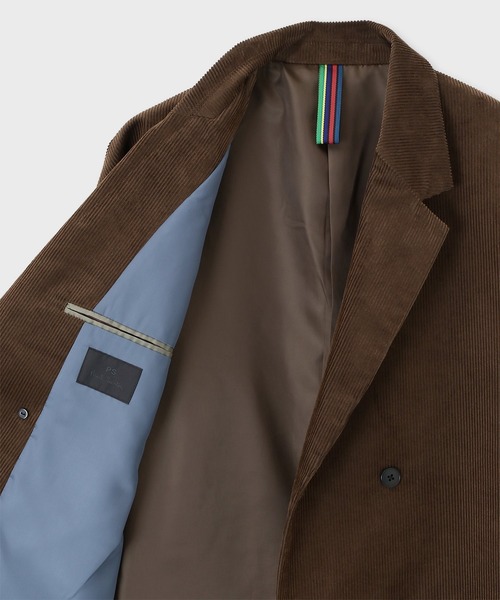 コーデュロイ ダブルブレスト ジャケット / 252760 EXJ03（テーラード