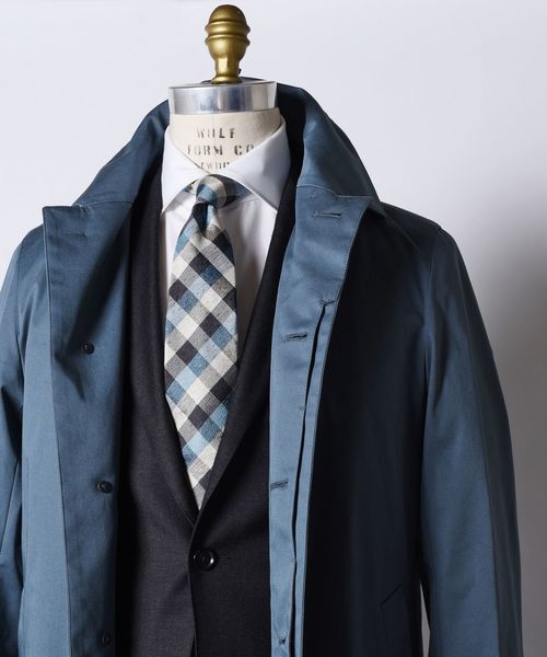 セール】SD: LORO PIANA 【STORMSYSTEM】 コットン ステンカラーコート