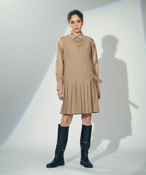 GRACE CONTINENTAL（グレースコンチネンタル）の「プリーツラップ