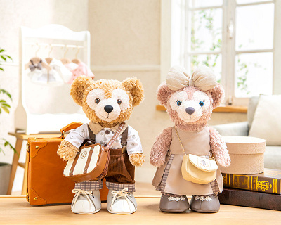 ビルドベア 60周年 ダッフィー コスチューム ペア シェリーメイ 海外