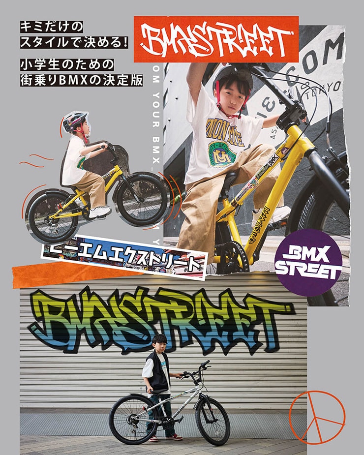D-Bike BM XSTREET（Dバイク ビーエムエクストリート）24インチ 子供用