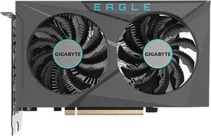 GIGABYTE GeForce RTX 3050 OC Low Profile 6G Graphics Card, 2x
