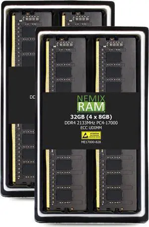HPE 32GB Dual Rank x4 DDR4-2133 (PC4 17000) CL15 ECC Registered