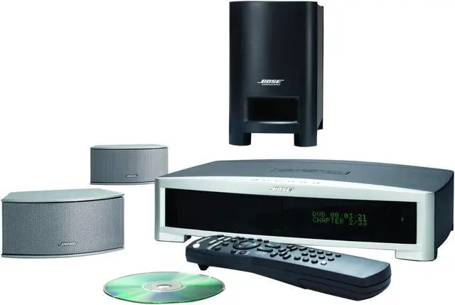 BOSE® 3·2·1® GS Series II DVD Home Entertainment System Silver