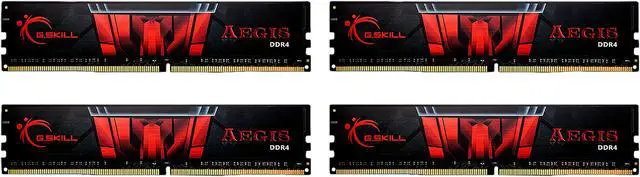G.SKILL Aegis 32GB (4 x 8GB) DDR4 3200 (PC4 25600) Memory Kit