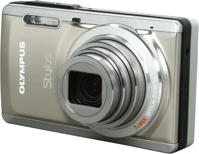 OLYMPUS Stylus 7040 Titanium 14 MP 28mm Wide Angle Digital Camera