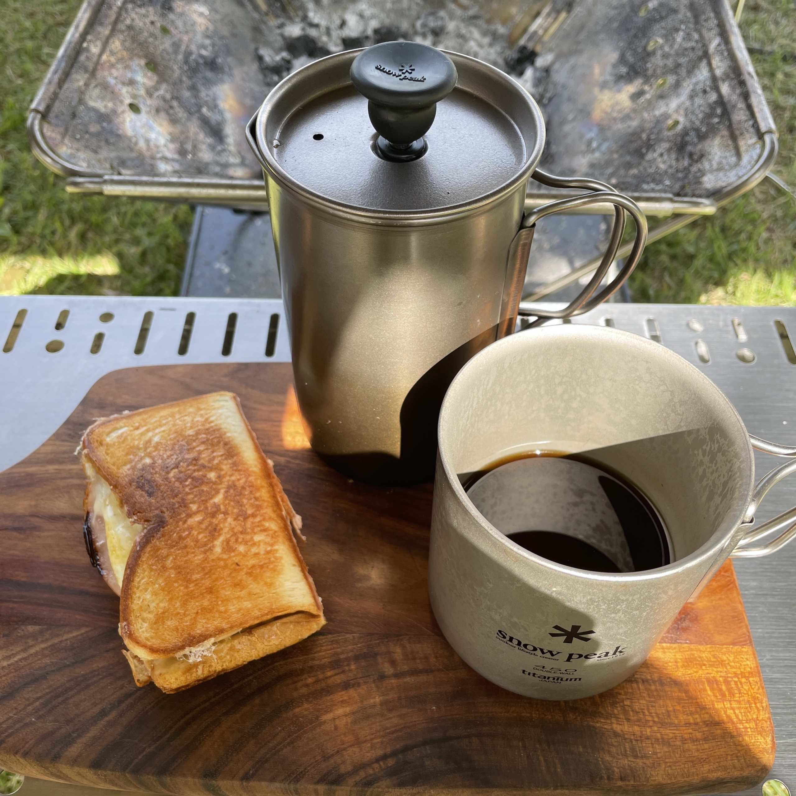 完全レビュー】スノーピーク「三種の神器セット」で珈琲を作ってみた