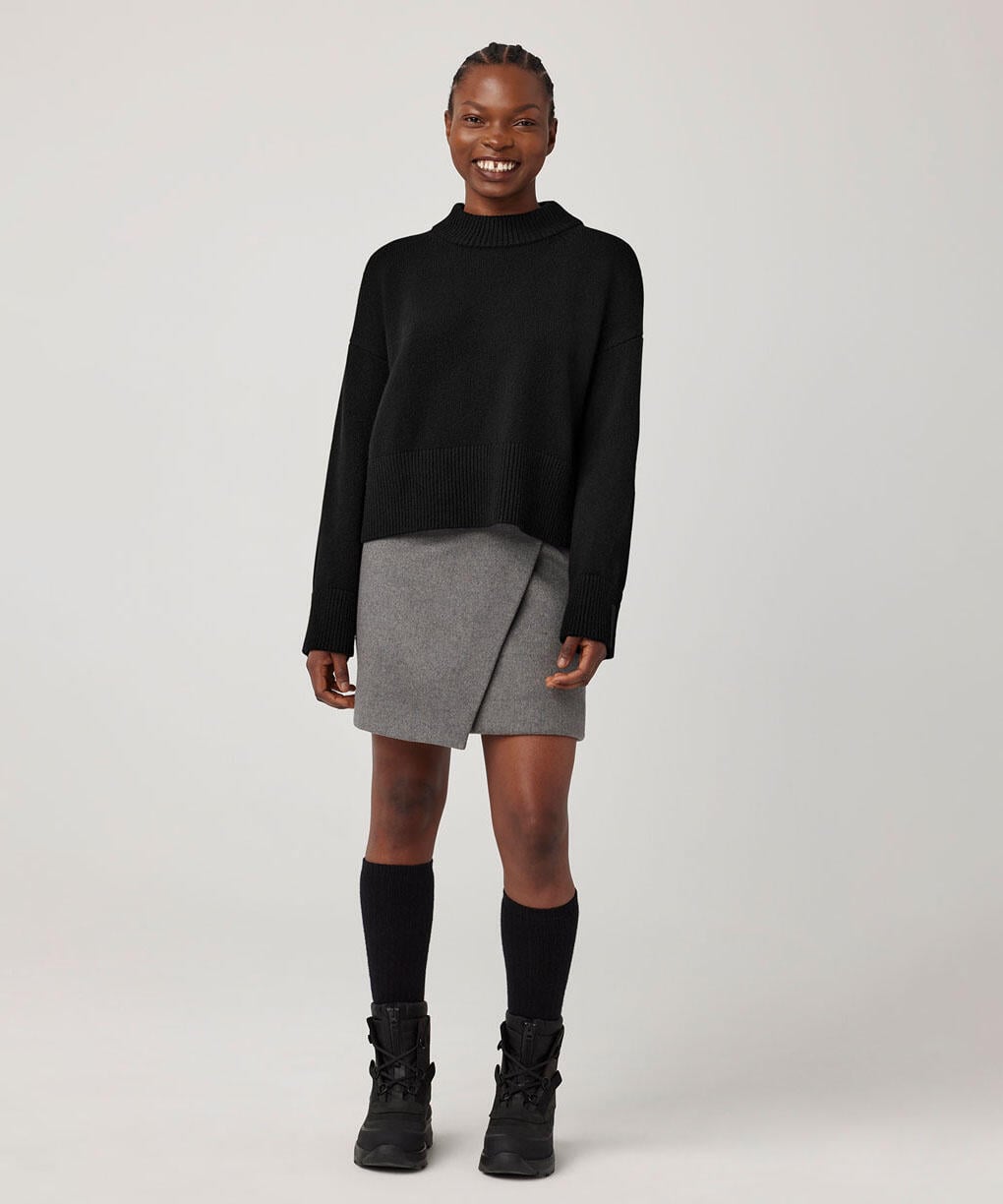 美品】DECEMBERMAY モックネック XLサイズ 美品】DECEMBERMAY モック